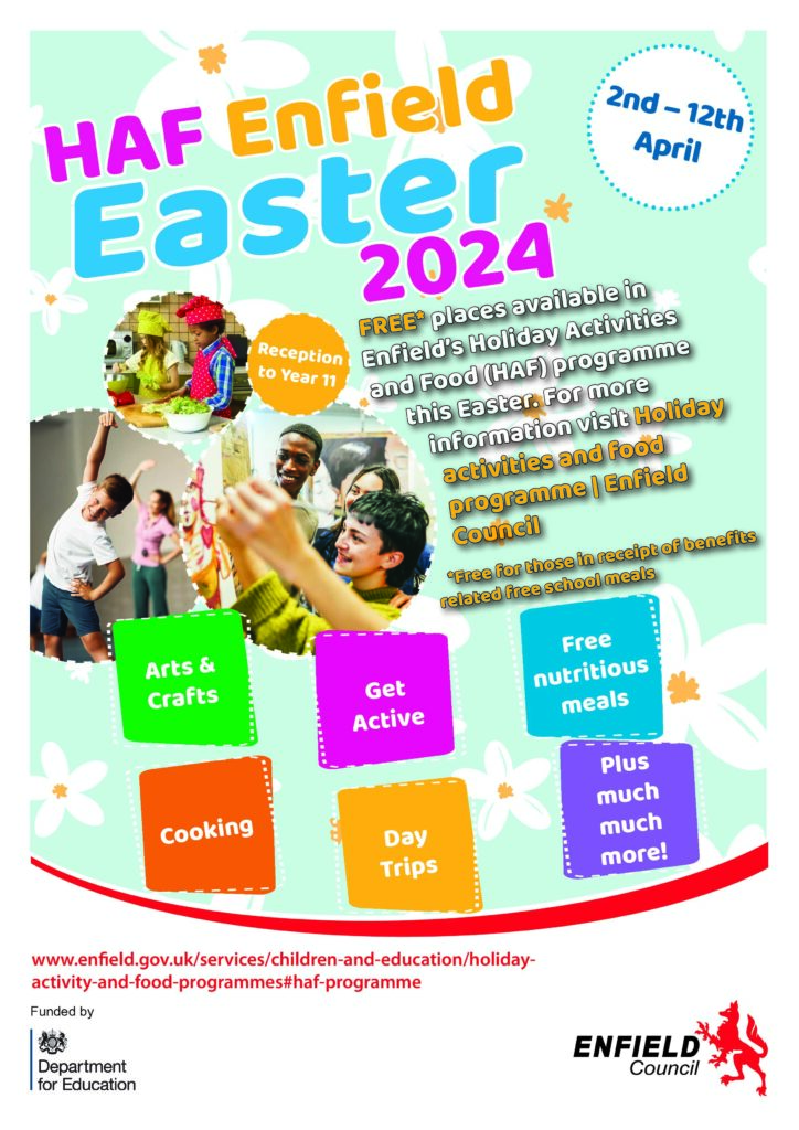 Free Lunch & Easter Activities for Eligible Families