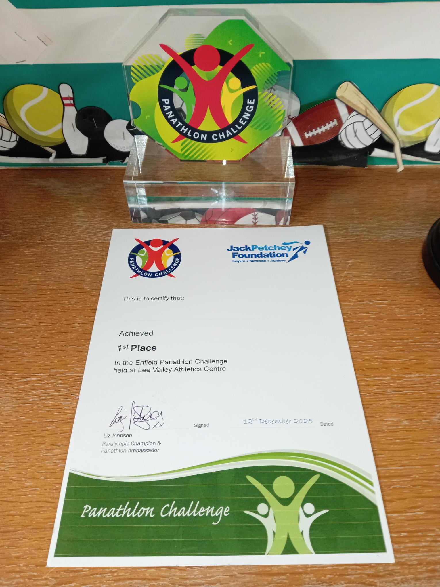 Gold medal success for Rowan class at Panathlon Challenge