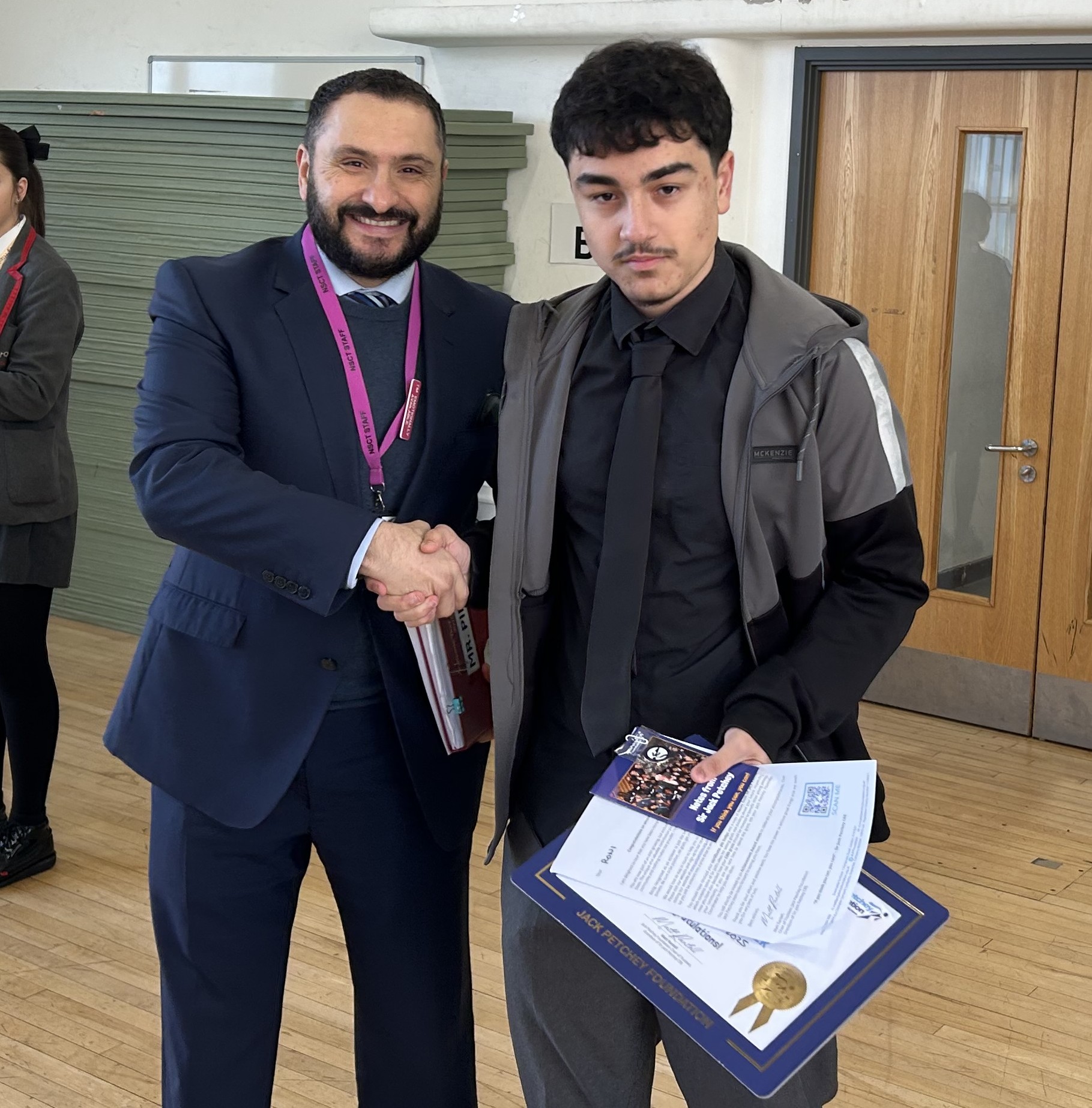 Year 12 Student Wins Jack Petchey Award
