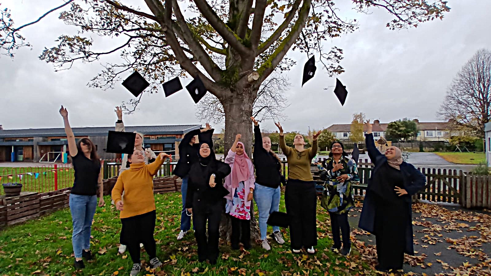 Parents pass TA course with flying colours