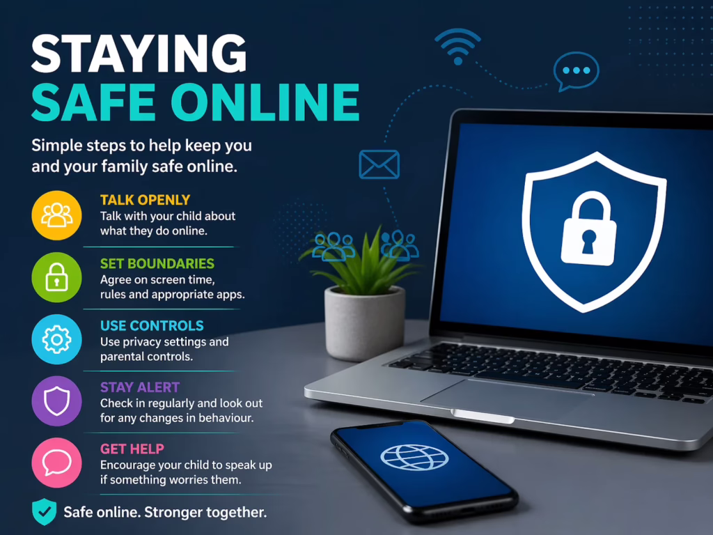 Online safety image